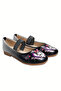 Girl's Ballerina Shoes Kuromi Printed Black