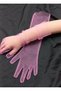 Baby Bella Female Child Long Gauze Gloves Candy Pink