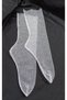 Parla Sparkling Tulle Bridal Socks Evening Dress Socks White - 5