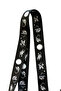 Black Astronaut Set of 4 Neck Rope Keychain Yoyo Collar Card Holder - 6
