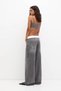 Trend Waist Elastic Detail Super Baggy Fit Jean Pants-Waist Elastic Detail Super Baggy Fit Jean Pants - 8