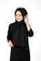 Cotton Pin Pin Shawl Black - 4