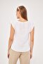 Shoulder Detailed Comfortable Collar Women's Blouse - 3