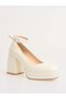 BRIDAL SHOES, PLATFORM BRIDAL SHOES, OFF WHITE BRIDAL SHOES, ECRU BRIDAL SHOES - 3
