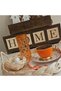 Home Written Wooden Drawer Decorative Organizer - 42X12X10 cm - 2