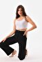 WOMEN'S FRONT-STITCHED LYCRA SPANISH WIDE-LEG TROUSERS - 5