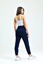 Women's Navy Blue Pocket Detailed Jogger Jean Jeans (thin Fabric) - 6