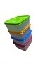 4 Pieces Hobby Life Alaska Nofrost Storage Container Deep Freezer 650 ml
