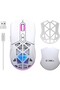 Nexus Air V1 10000 Dpi Pixart PMW3325 Sensör Değiştirilebilir Kapak RGB Kablosuz Gaming Mouse Beyaz