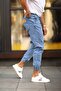 Jogger Leg Elastic Loose Cut Trousers - 4