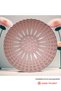 Sink Strainer Non-Slip Round Silicone Strainer Powder Pink - 3