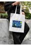 Van Gogh - The Starry Night Patterned Cloth Bag - 2