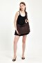 Classic Canvas Brown Color Tote the School Bag Cross and Shoulder School Bag (Boy 27 X En 35) - 5