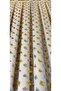 Panel Background Curtain Cream - Colorful Ruffle Detailed Single Wing Close Pleated Luxury Series - 3