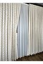 Panel Background Curtain Cream - Colorful Ruffle Detailed Single Wing Close Pleated Luxury Series - 7