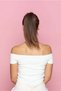 Chocolate Brown Ponytail Hair Extension - Blow Dryer Applicable Hairpiece Hair - 3
