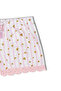 Cotton Cuffed Lace Pajama Shorts for Women - 2