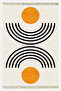 Ethnic Boho Style Cotton Rug - 80 Cotton Base in Cream Tones