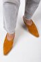 Stella Women's Genuine Leather Western Mustard - Suede Slippers - 7