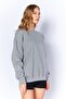 Gray Knitted Sweatshirt - Antique/Pale Effect, L Shape Addition100278852-8852 - 3
