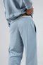 Washed/Distressed/Faded Effect Regular/Normal Fit Jogging Sweatpants | Blue | Eeu100688853-8853 - 4