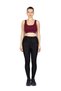 Spocket Women's Black High Waist Tummy Control with Pockets, Yoga Leggings 25" - 2