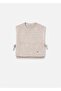 Girl's Knitted Vest Beige 7315 - 4