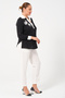 Jesika Plus Size Polo V-Neck Blouse - 2