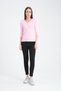 Three Quarter 3/4 Sleeve Women's Basic V-Neck Blouse