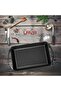 Cast Rectangular Grill Pan Cast Iron Solid Handle Size 22x32cm - 5