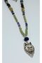 Wolf Head Pendant Ethnic Design Authentic Bohemian Long Necklace No:68 - 3