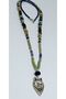 Wolf Head Pendant Ethnic Design Authentic Bohemian Long Necklace No:68 - 2