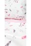 Pink Park Crib Forest Duvet Cover Set - 80X120Cm, 100% Cotton, Striped - 5