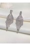 Women's Santoria Model Hanging Stone Combination Evening Dress Earrings Trend Prom Daily Engagement Wedding - 5