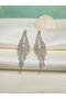 Women's Lady Model Dangle Zircon Stone Bijouterie Earrings Evening Dress Daily Wedding Engagement Prom Trend - 5