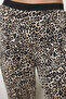 Multi Color Cotton Blend Leopard Pattern Rubber Detailed Knitted Pajamas Set Thmaw25Pt00110 - 4