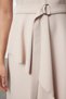 Beige Belt Front Detail Sleeveless Woven Gilet Dress Tctaw25Eb00088 - 4