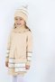 Girl's Sweater, Beanie, Collar and Bag Knitwear Dress Set of 4 - 3