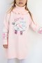 Girl's Sweater Beret and Neck Collar Knitwear Dress Set of 3 - 2