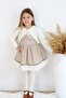 Girl's Dress with Bolero - 6