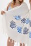 Coral Patterned 100% Cotton Woven Quick-Drying Extra Large 90x180 cm Turkish Towel - 5