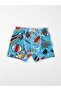 Colorful Patterned Boys' 6-Piece Boxers - 5
