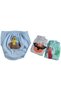 Poopes Cute Birds and Bats Patterned Baby Boy 3-Piece Training Pants
