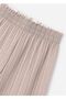 Girl's Pleated Pants Beige 7544 - 5