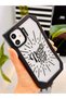 Soft Silicone Case with Asymmetrical Print Design on the Edge Compatible with iPhone 11 - 3