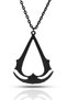 Assassin's Creed Necklace Ezio Figure Cosplay Pendant - Black Color Classic with Chain