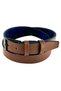 3cm Classic Faux Leather Children's Belt Girls Boys School Belt Brown