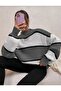 Women's Striped Turtleneck Knitwear Sweater - 2