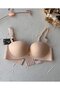 Whitney Imported Ektsra Push up Hand Covered Heart Detailed Seamless Soft Bra Without Underwire