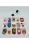 Small Size Valentine's Day Bookmark with Magnet Inside (15 Pieces) - 2